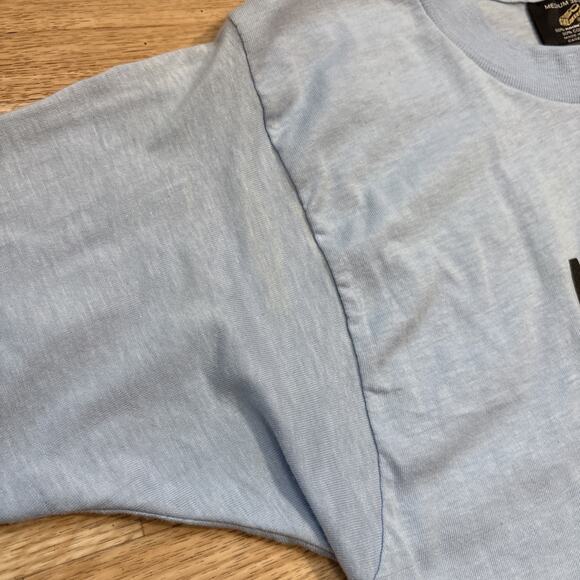 Vintage 70s 80s Sneakers 50/50 I Go Fer Braces Beaver T Shirt Funny Medium M - Picture 6 of 10